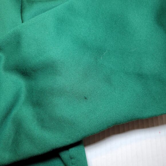 Adidas Green Full Zip Aeroready Hoodie Sweatshirt Sweater Hooded Drawstrings 2XL - Picture 5 of 9